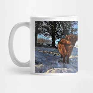 Scottish Highland Cattle Calf 1659 Mug